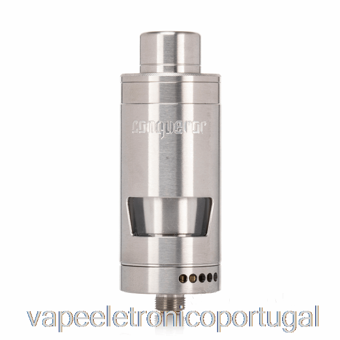 Vape Eletrônico Conquistador Rta By Wotofo - Aço Inoxidável Dual Postless